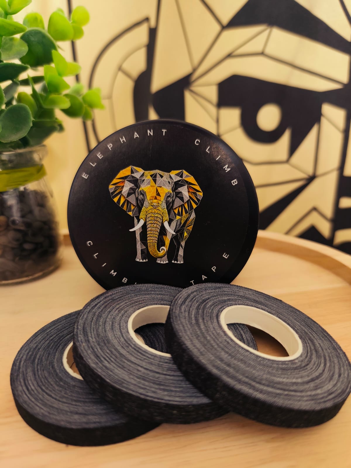 🎯 Tape Escalada Elephant Climb – Pack de 3 Cintas (0.75 cm x 10 m)
