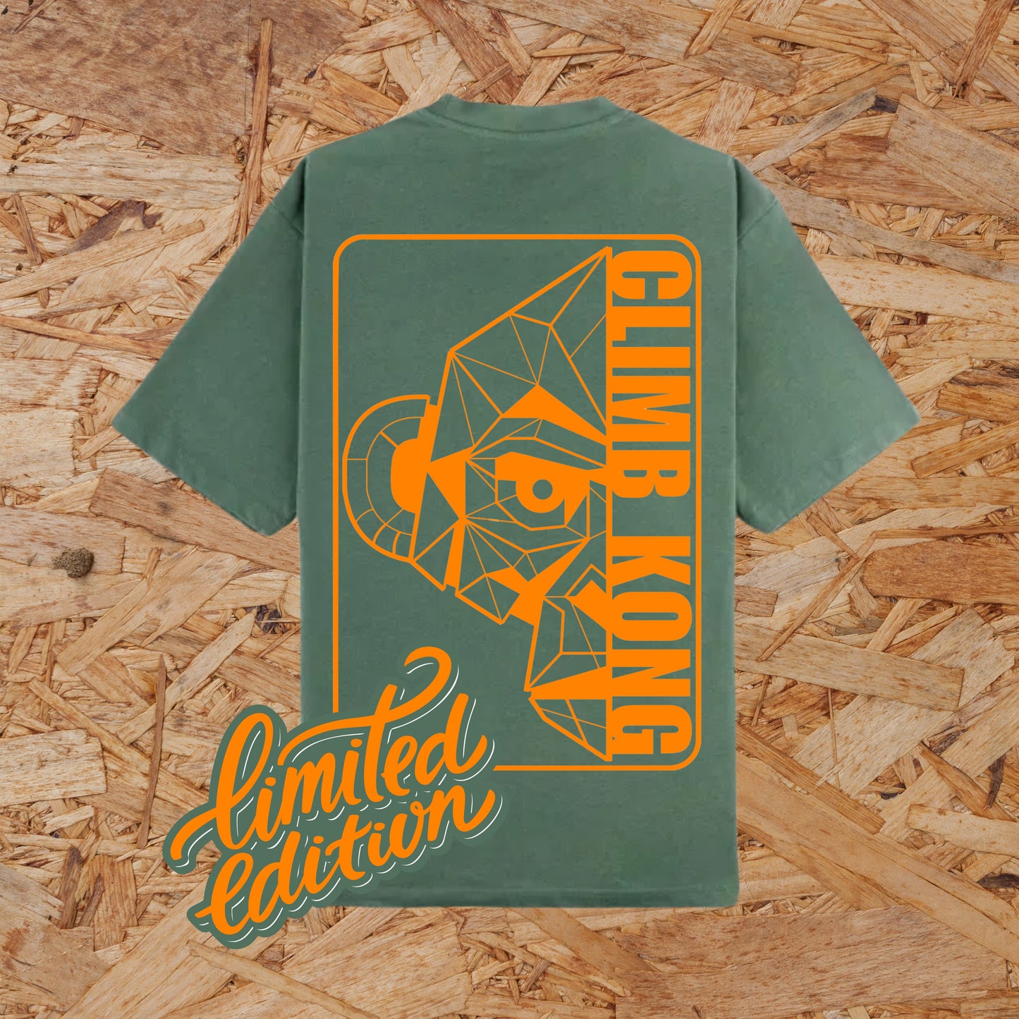 Camiseta Escalada "Follow the monKey" FOREST