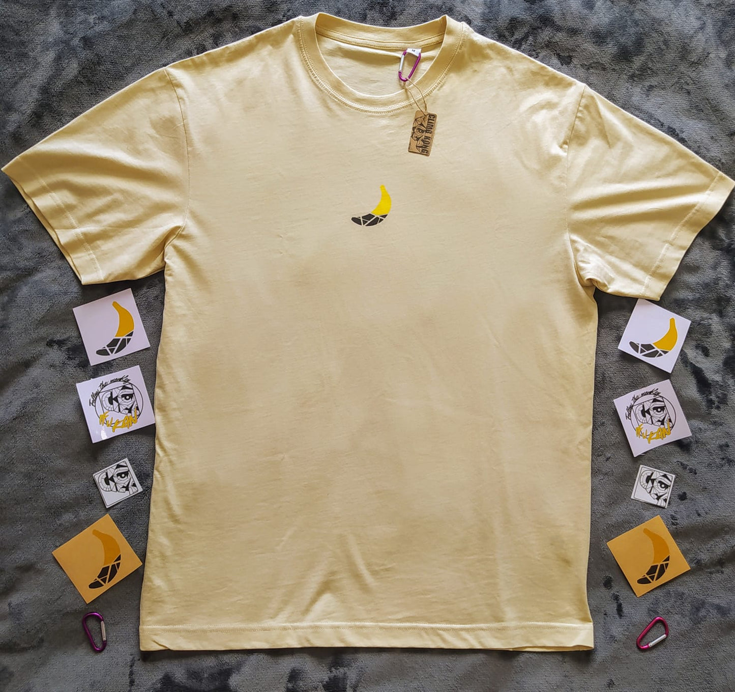 Camiseta Escalada "Banana" CREAM